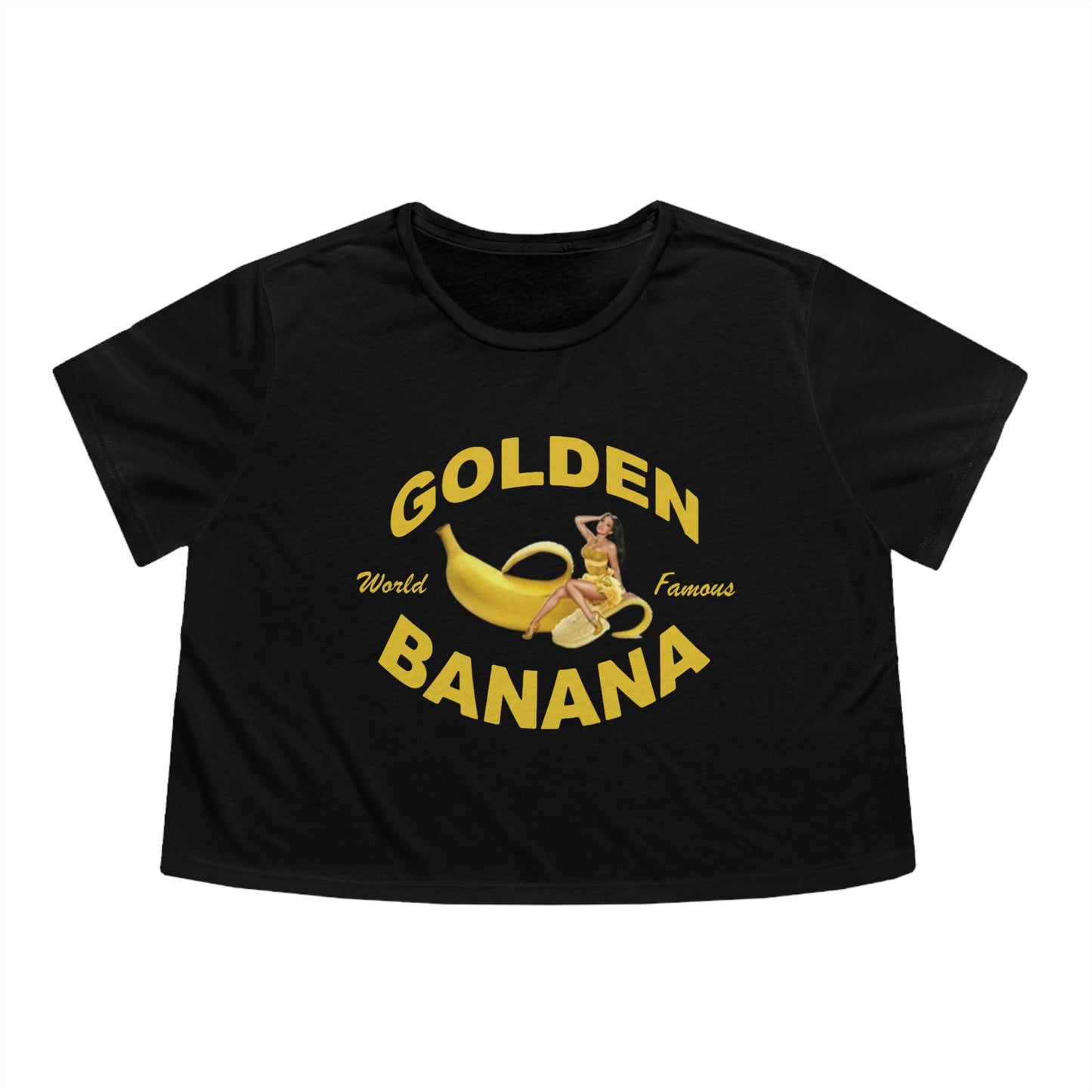 Golden Banana Women’s Cropped Tee