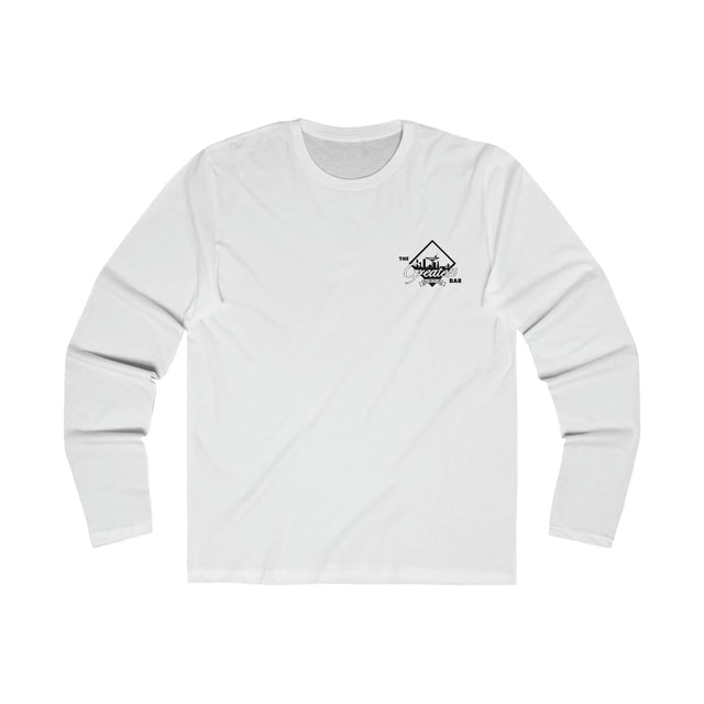 The Greatest Bar Unisex Long Sleeve T-Shirt - One Color Logo (Left Chest)